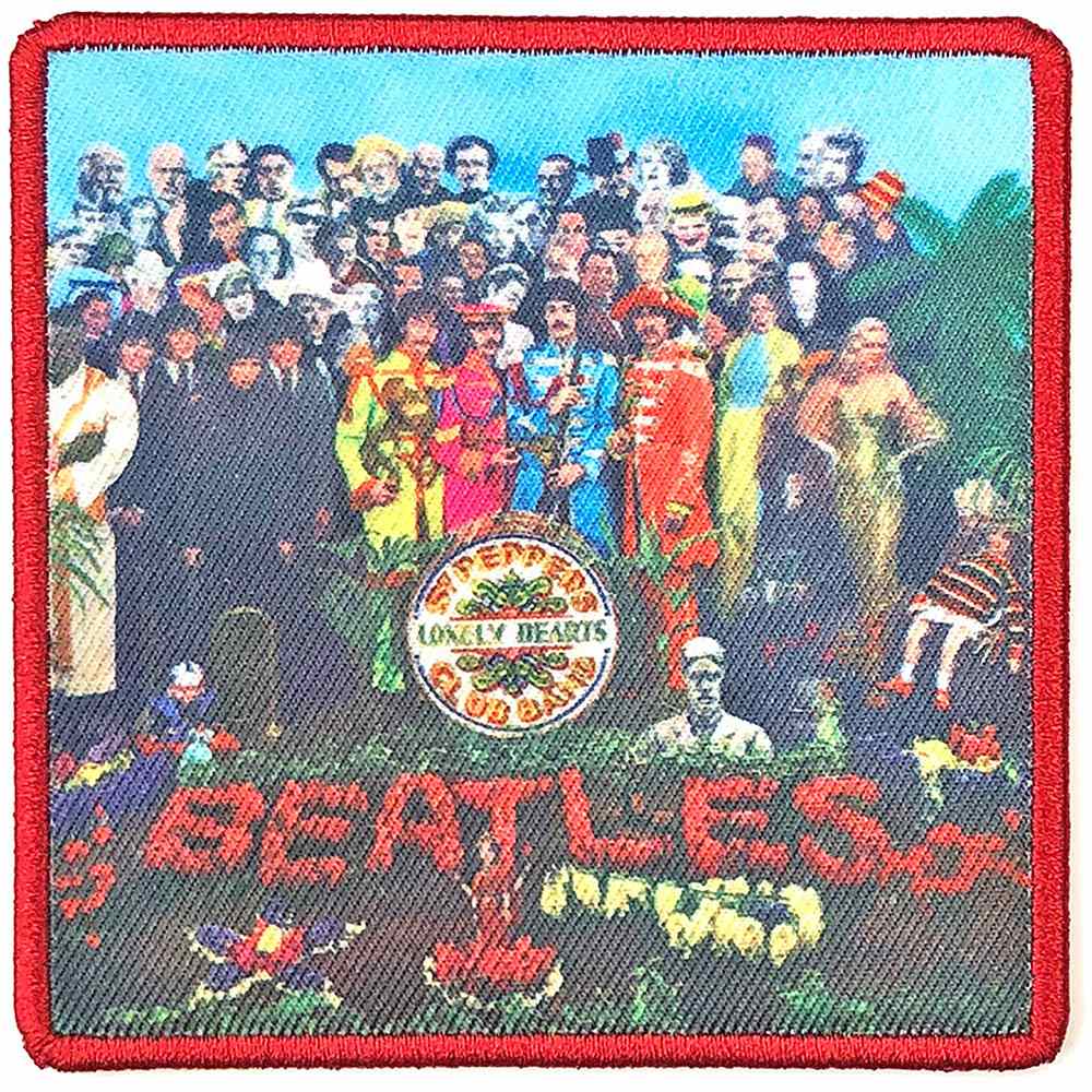 THE BEATLES ザ・ビートルズ (ABBEY ROAD発売55周年記念 ) - Sgt. Pepper's…. Album Cover / ワッペン 【公式 / オフィシャル】