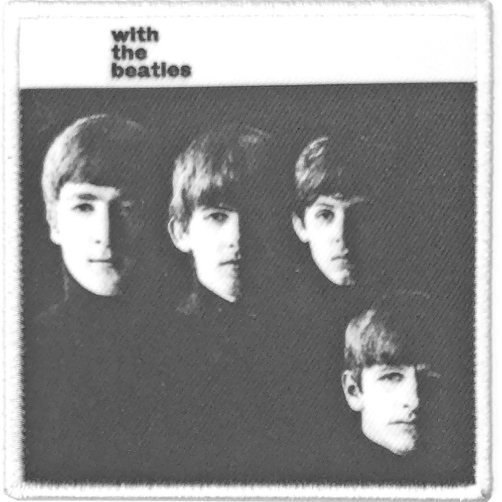 THE BEATLES ザ・ビートルズ (ABBEY ROAD発売55周年記念 ) - With the Beatles Album Cover / ワッペン 【公式 / オフィシャル】