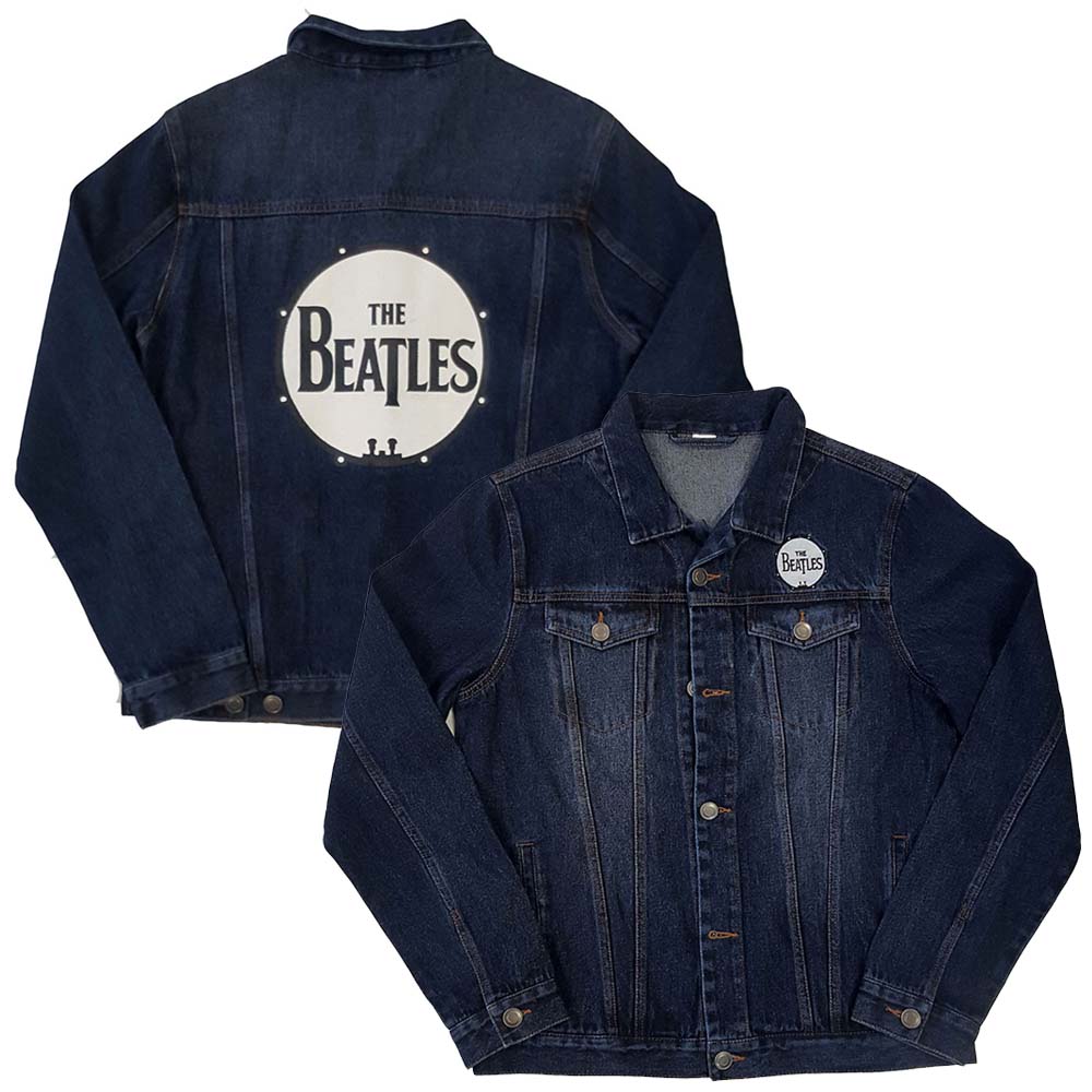 THE BEATLES ザ・ビートルズ (ABBEY ROAD発売55周年記念 ) - Drum Logo / バックプリントあり / アウター / メンズ 【公式 / オフィシャル】