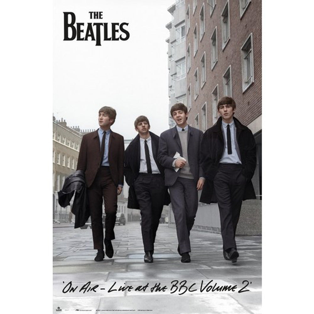 THE BEATLES ザ・ビートルズ (ABBEY ROAD発売55周年記念 ) - On Air 2013 / ポスター 【公式 / オフィシャル】
