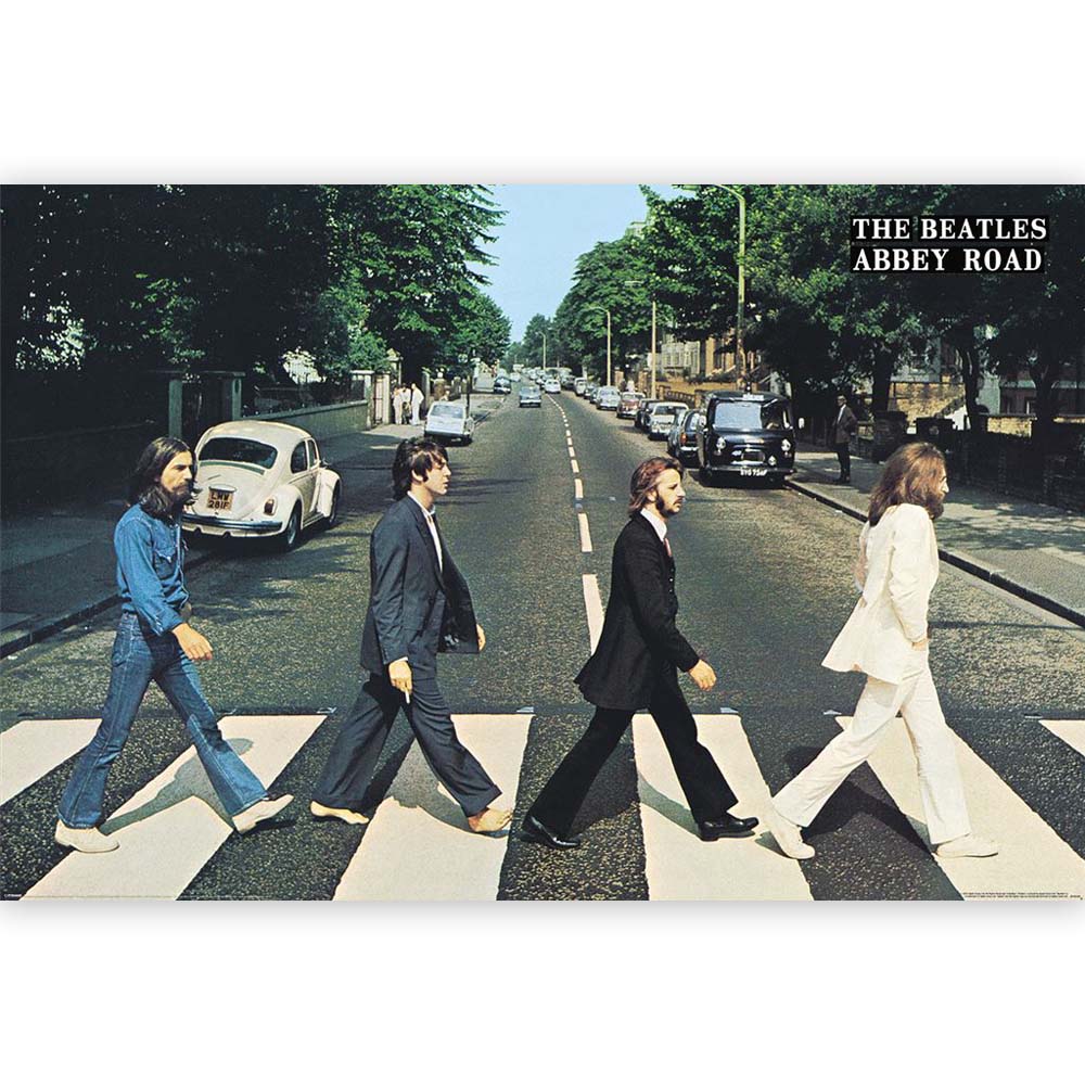 THE BEATLES ザ・ビートルズ (ABBEY ROAD発売55周年記念 ) - Abbey Road / ポスター 【公式 / オフィシャル】