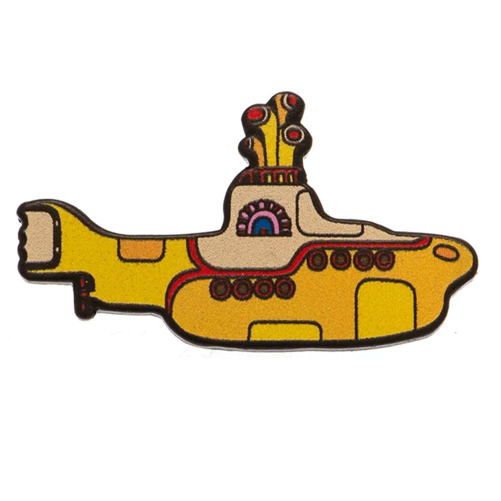 THE BEATLES ザ・ビートルズ (ABBEY ROAD発売55周年記念 ) - Yellow Submarine / メタル・ピンバッジ / バッジ 【公式 / オフィシャル】