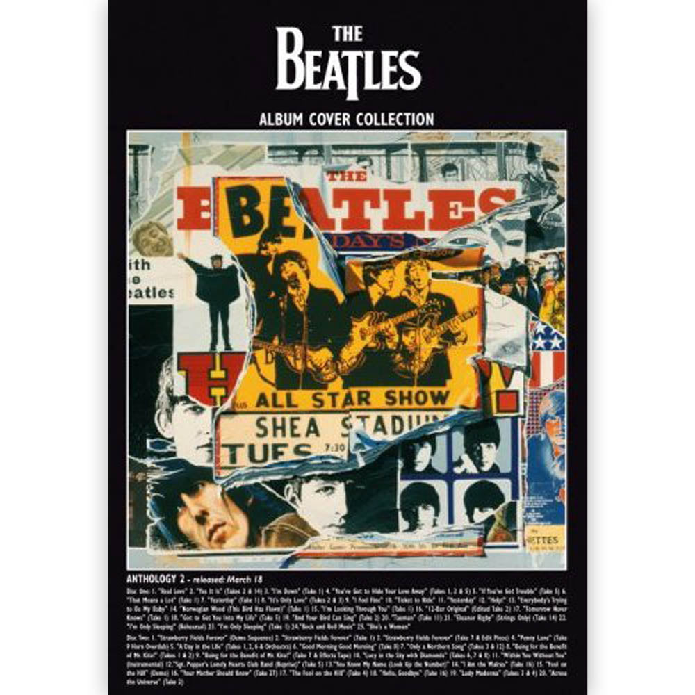 THE BEATLES ザ・ビートルズ (ABBEY ROAD発売55周年記念 ) - Anthology 2 Album / ポストカード・レター 【公式 / オフィシャル】