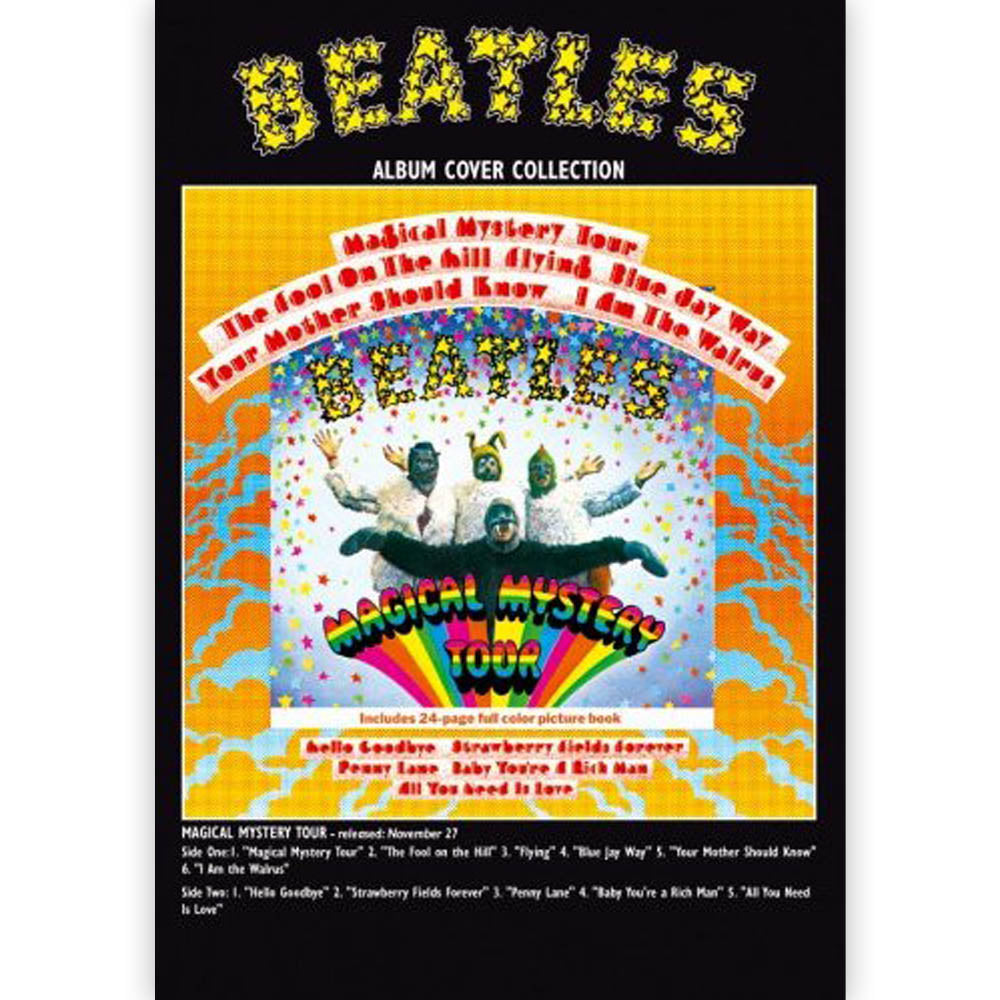 THE BEATLES ザ・ビートルズ (ABBEY ROAD発売55周年記念 ) - Magical Mystery Tour (Standard) / ポストカード・レター 【公式 / オフィシャル】